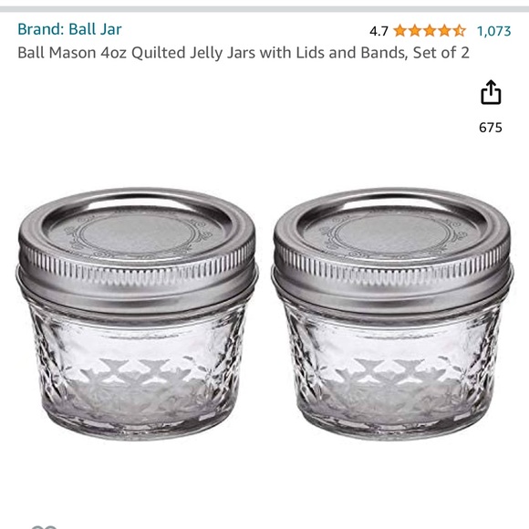 Ball Mason Jelly Jar - Picture 5 of 5